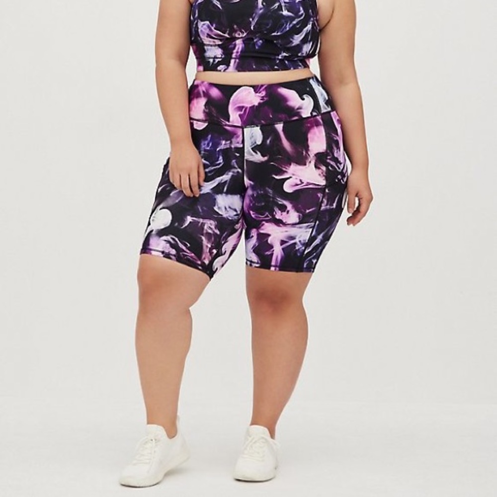 BIKE SHORT - PERFORMANCE CORE PURPLE